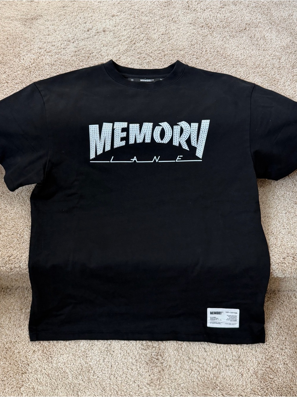 Black Graphic Tee by